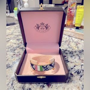 Juicy Couture Metal Bangle Bracelet and Original Box